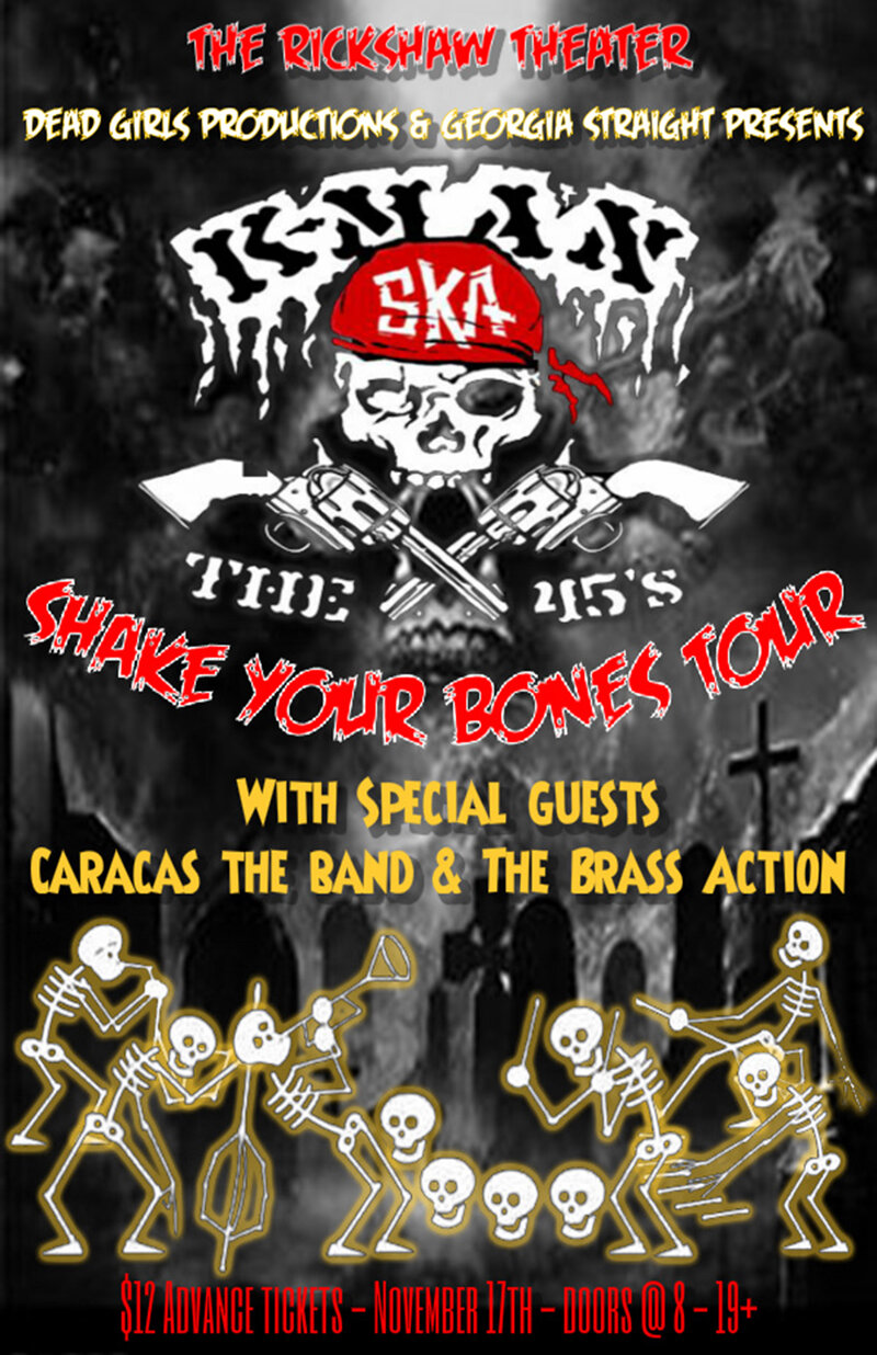 K-Man and the 45's, Caracas, The Brass Action @ Rickshaw Theatre Nov 17 2015 - May 8th @ Rickshaw Theatre