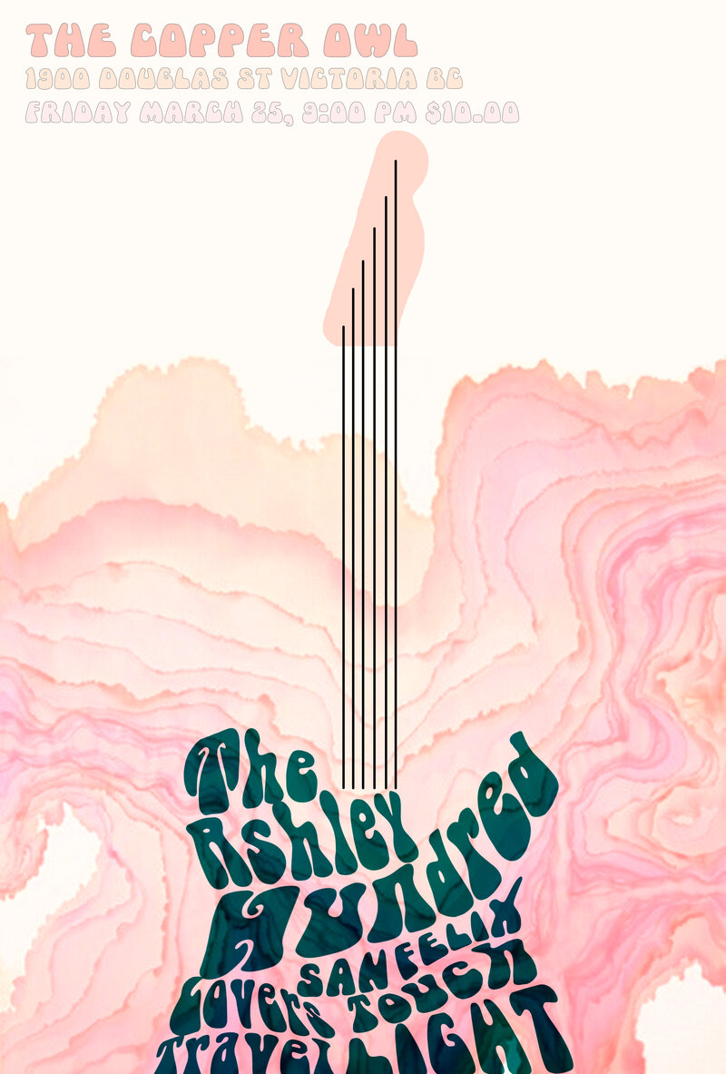 The Ashley Hundred, San Felix, Lovers Touch, Travel Light @ Copper Owl Mar 25 2016 - May 7th @ Copper Owl