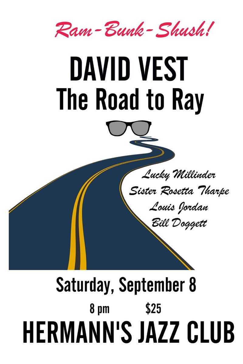 David Vest @ Hermann's Jazz Club Sep 8 2018 - Jun 7th @ Hermann's Jazz Club