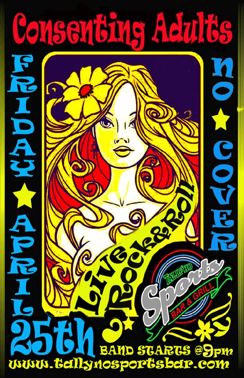 CONSENTING ADULTS Rocks the HO: Consenting Adults @ Tally Ho Sports Bar and Grill Apr 25 2014 - Jun 4th @ Tally Ho Sports Bar and Grill