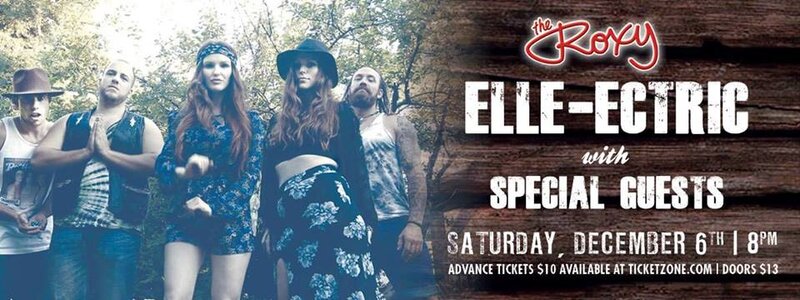 Live at the Roxy: Chloe Lloyd, elle-ectric @ The Roxy Dec 6 2014 - May 6th @ The Roxy