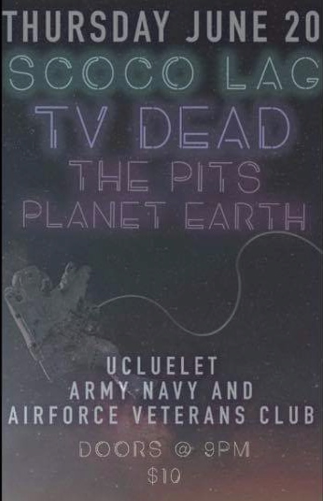 Scoco Lag , the TV DEAD , The Pits @ ANAF - Jun 20, 2019