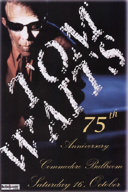 Tom Waits @ The Commodore Ballroom - Oct 16, 2004