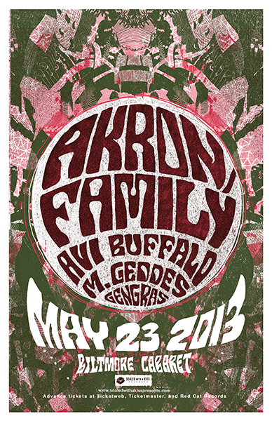 Akron/Family, Avi Buffalo, M Geddes Gengras @ The Biltmore Cabaret May 23 2013 - May 13th @ The Biltmore Cabaret