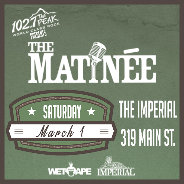The Matine @ The Imperial - Mar 01, 2014