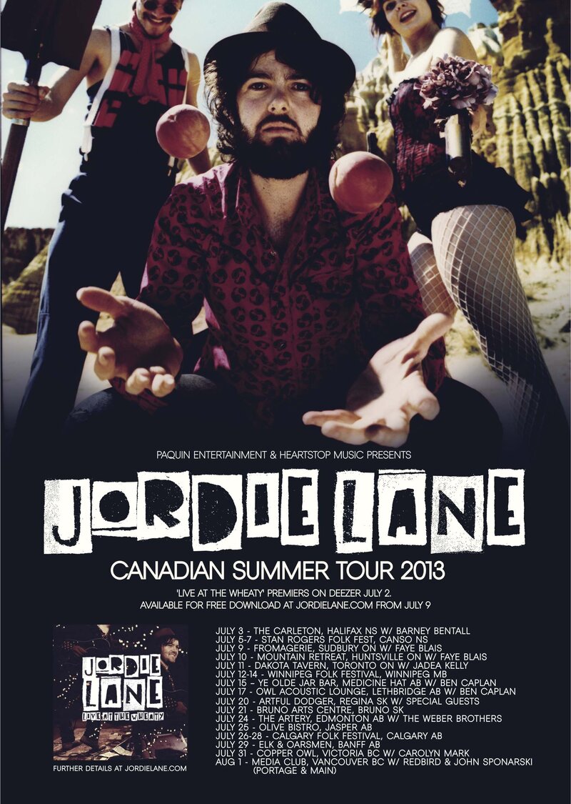 Jordie Lane, Carolyn Mark, Electric Oak @ Copper Owl Jul 31 2013 - Jun 8th @ Copper Owl