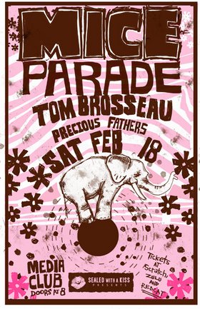 Mice Parade, Tom Brosseau, Precious Fathers @ The Media Club Feb 18 2006 - May 10th @ The Media Club