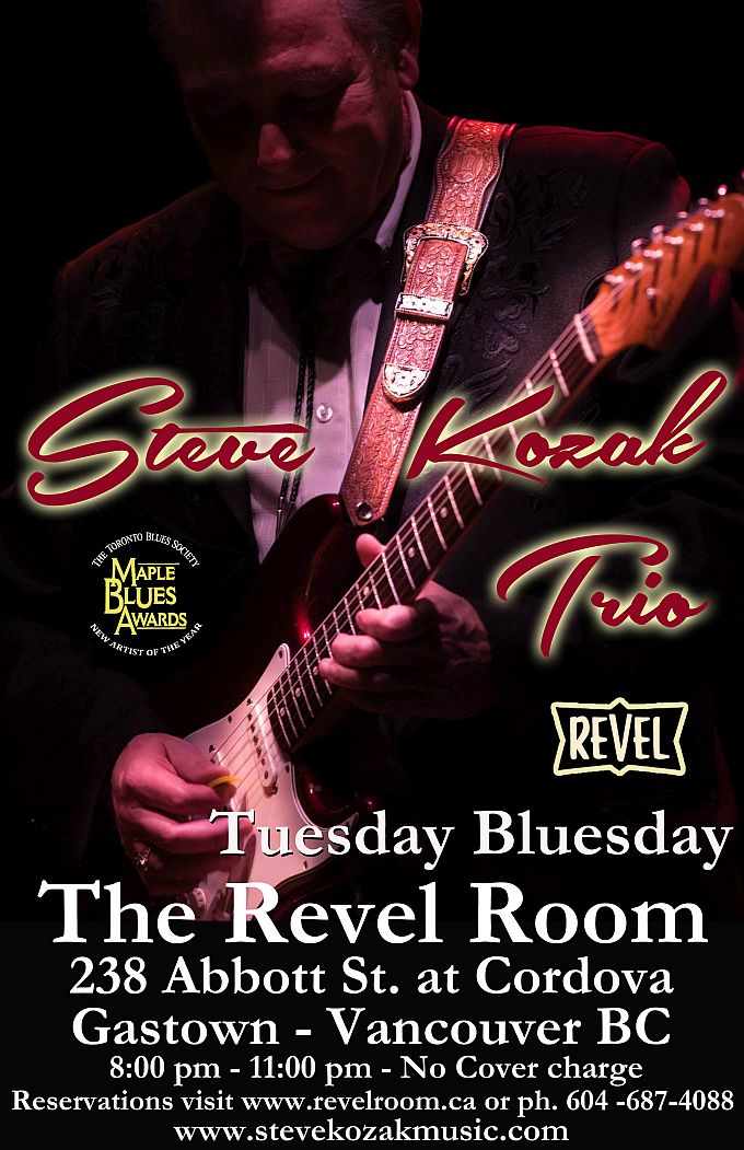 Steve Kozak Trio @ The Revel Room - Oct 18, 2016