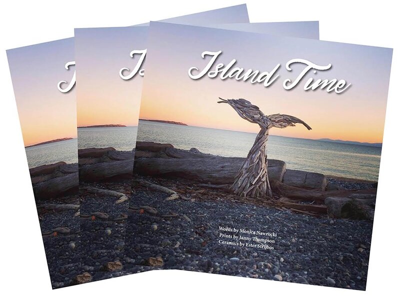 Island Time - Opening Night: Ester Strijbos  (ceramics), Janny Thompson  (mono-prints), Monica Nawrocki  (poetry/short fiction) @  Art Centre at Cedar Hill - CACGV Main Gallery Dec 6 2019 - Jun 10th @  Art Centre at Cedar Hill - CACGV Main Gallery