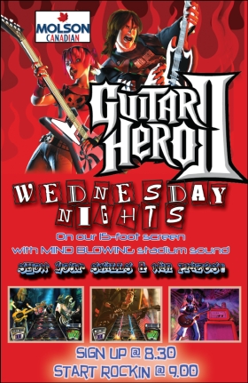 Guitar Hero: Guitar Hero @ Soprano's Oct 3 2007 - Jun 5th @ Soprano's