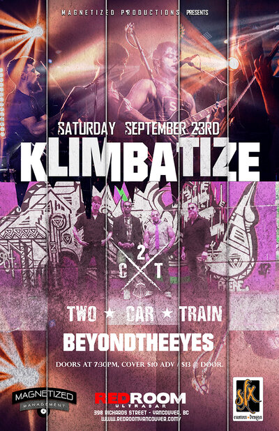Klimbatize, Two Car Train @ The Red Room Sep 23 2017 - May 6th @ The Red Room