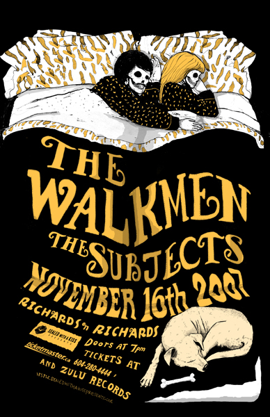The Walkmen, The Subjects @ Richard's On Richards Dec 31 1969 - May 6th @ Richard's On Richards