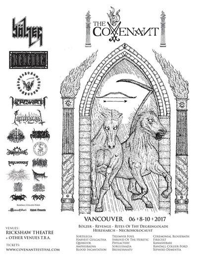 Covenant Festival III @ The Red Room Jun 8 2017 - Jun 16th @ The Red Room