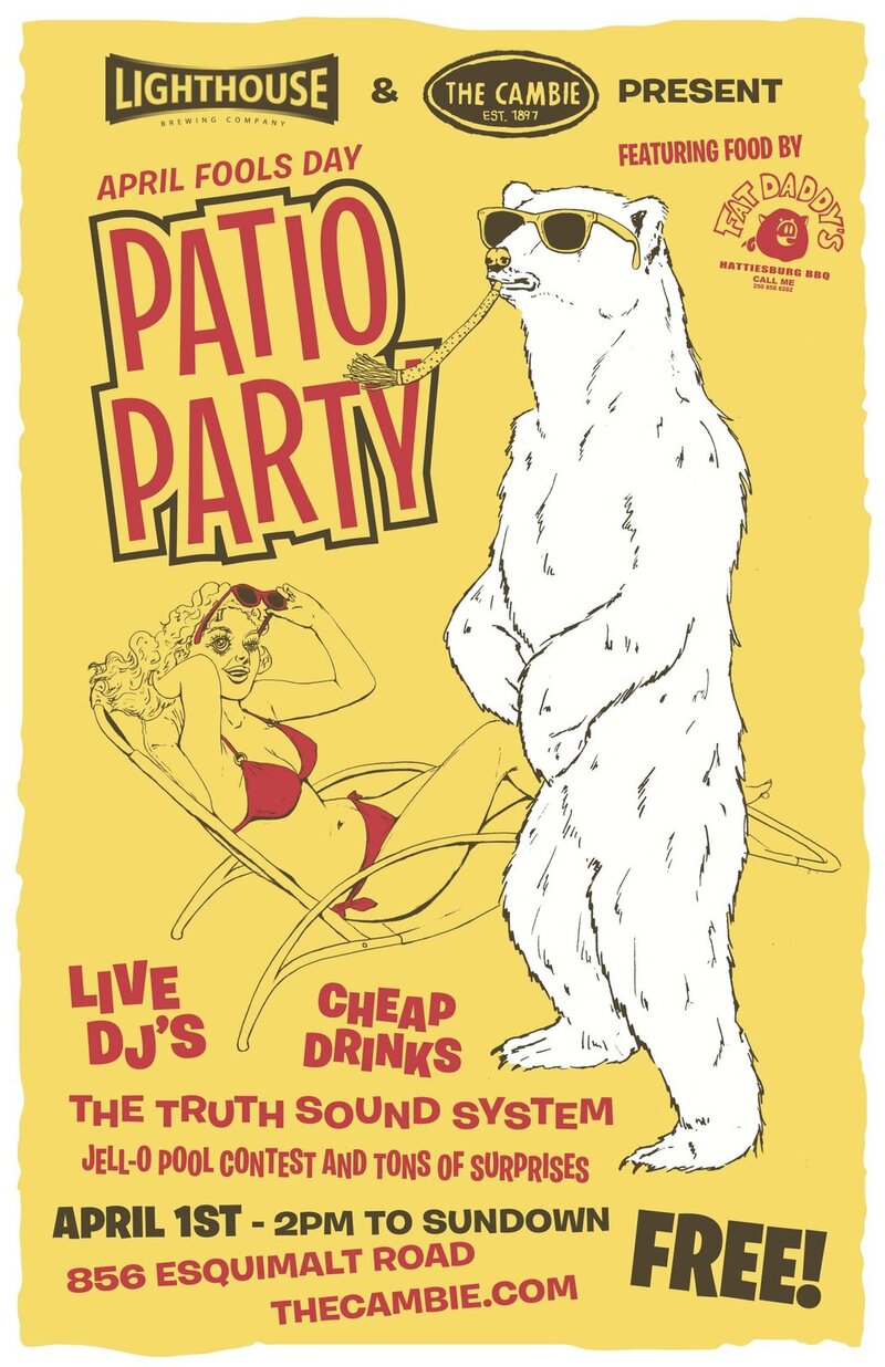 April Fools Patio Party: The Truth Sound System @ The Cambie at the  Esquimalt Inn - Apr 01, 2012