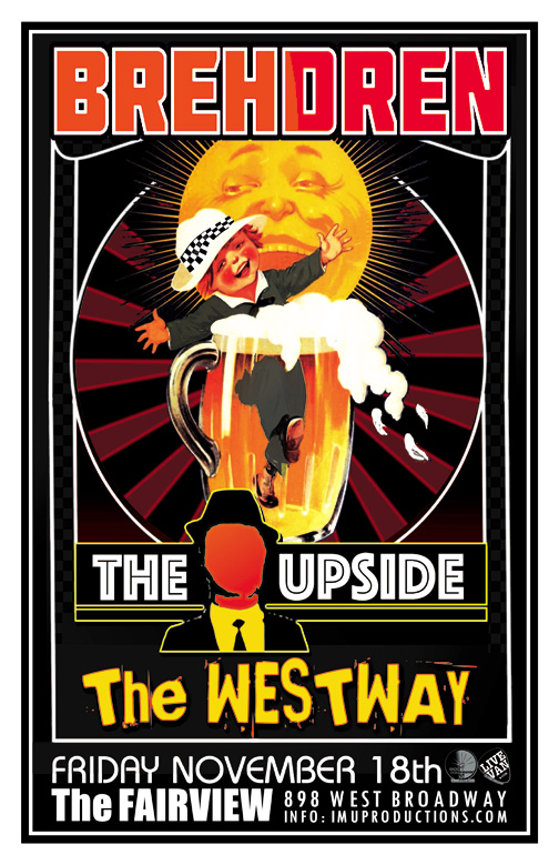 Ska dance party!: Brehdren, The Upside, The WESTWAY @ Fairview Pub Nov 18 2016 - May 8th @ Fairview Pub