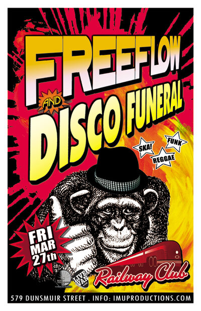 Brehdren, Disco Funeral, Guests @ Railway Club Mar 27 2015 - May 8th @ Railway Club