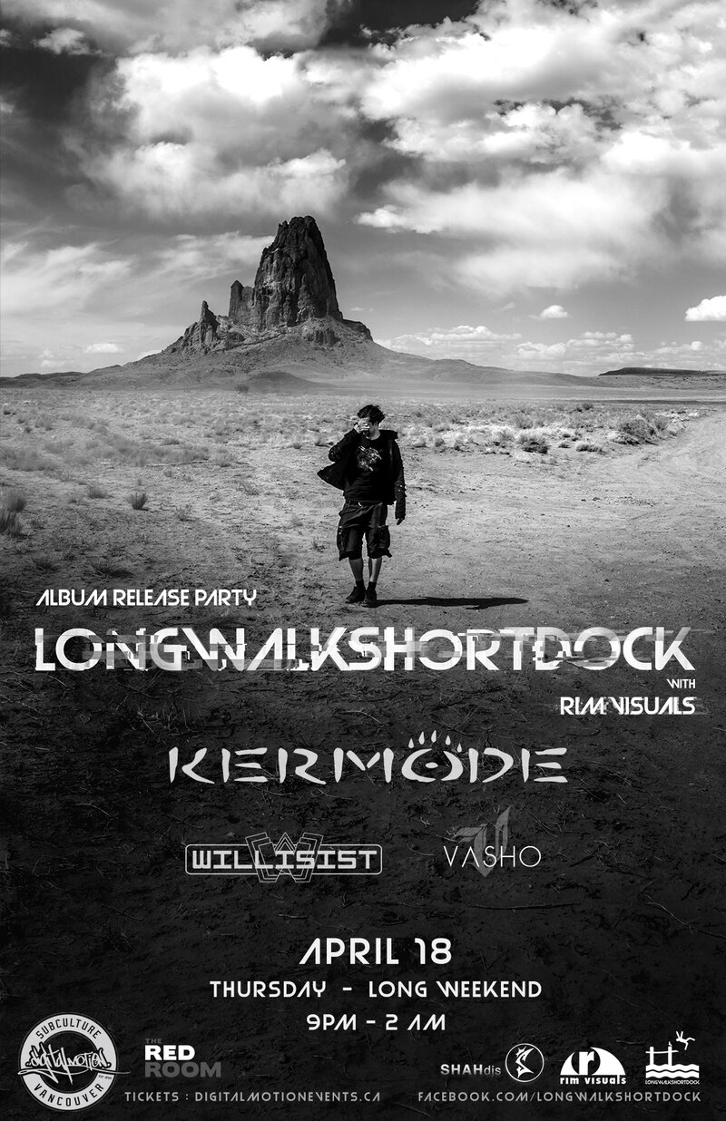 Longwalkshortdock, RIM Visuals, KERMODE @ The Red Room Apr 18 2019 - May 9th @ The Red Room