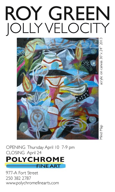 JOLLY VELOCITY: Roy Green solo exhibition of paintings: roy Green @ Shawn Shepherd Apr 10 2014 - May 5th @ Shawn Shepherd