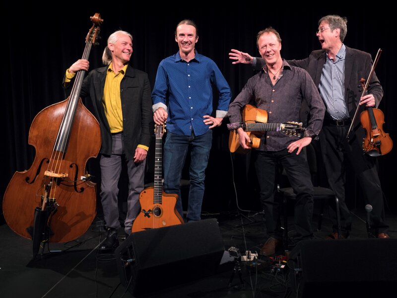 Marc Atkinson Trio with Cam Wilson: Marc Atkinson (Lead Guitar), Joey Smith (Bass), Brett Martens (Rhythm Guitar), Cam Wilson (Violinist) @ The ACT Apr 24 2020 - May 6th @ The ACT