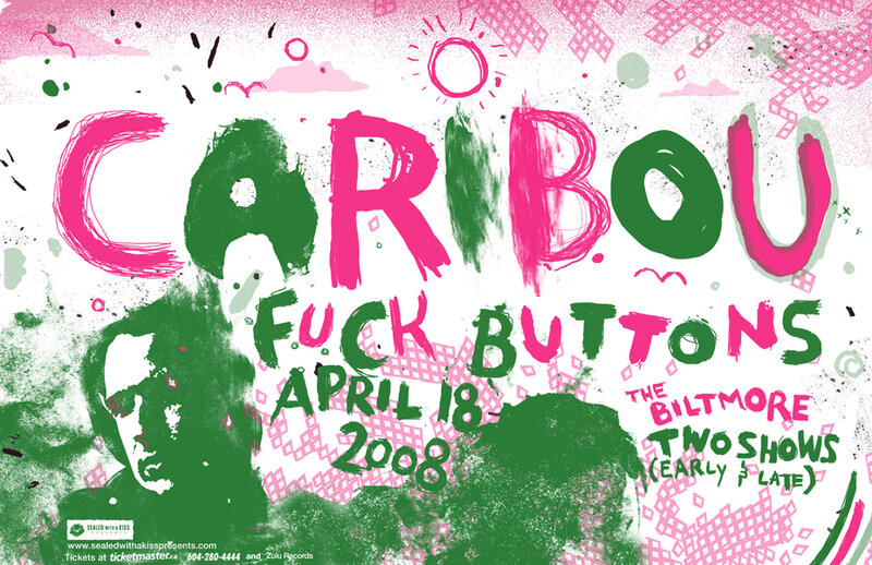 TWO SHOWS: Caribou, Fuck Buttons @ The Biltmore Cabaret Apr 18 2008 - May 6th @ The Biltmore Cabaret