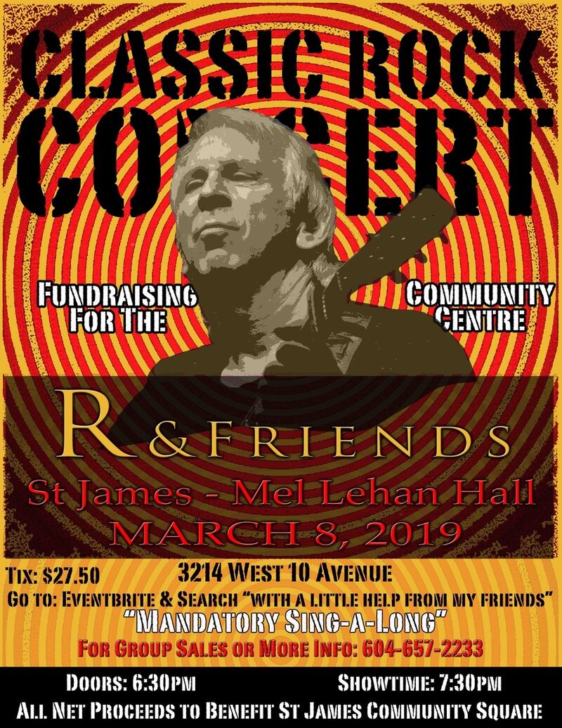 With a Little Help from my Friends: Richard Lowy , Saffron Henderson, Camille Henderson, Eric Reed, Martin Fisk , Robert Boshaw , Ian Stan Wardle  @ St. James Community Hall Mar 8 2019 - May 5th @ St. James Community Hall