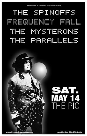 The Spinoffs, Frequency Fall, The Mysterons, The Parallels @ The Pic Pub May 14 2005 - May 8th @ The Pic Pub
