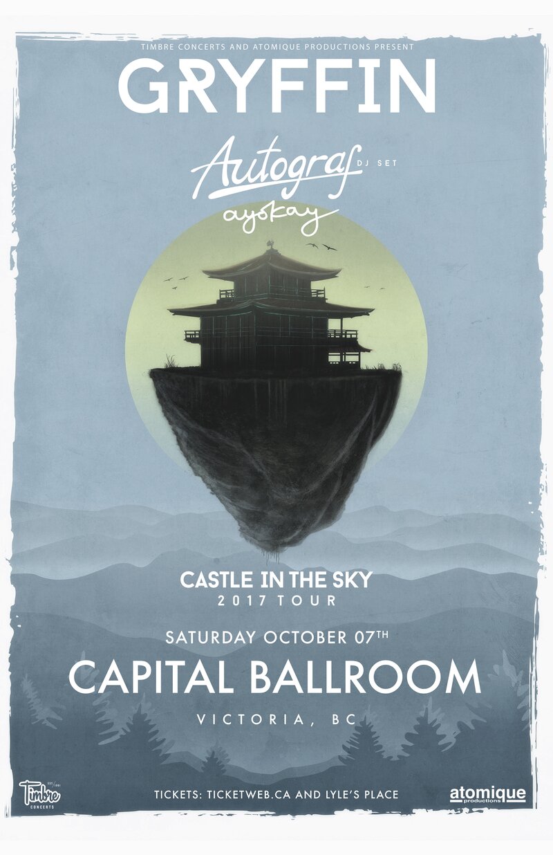 Gryffin, Autograf , ayokay @ Capital Ballroom Oct 7 2017 - Jun 7th @ Capital Ballroom