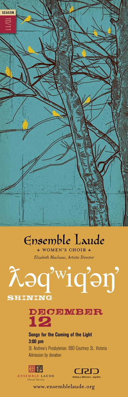 T'ilem: Songs for Spring: Ensemble Laude @ St. Andrews Presbyterian Church Apr 10 2011 - Jun 6th @ St. Andrews Presbyterian Church