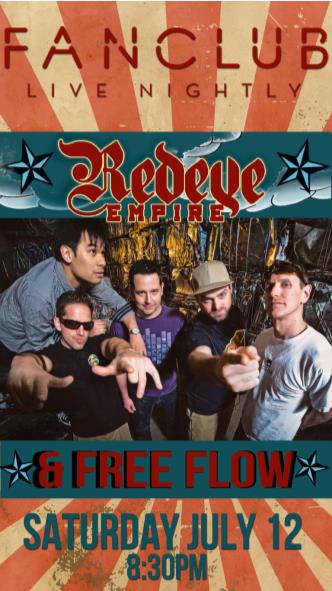 Freeflow, Redeye Empire @ Vancouver FanClub Jul 12 2014 - May 8th @ Vancouver FanClub