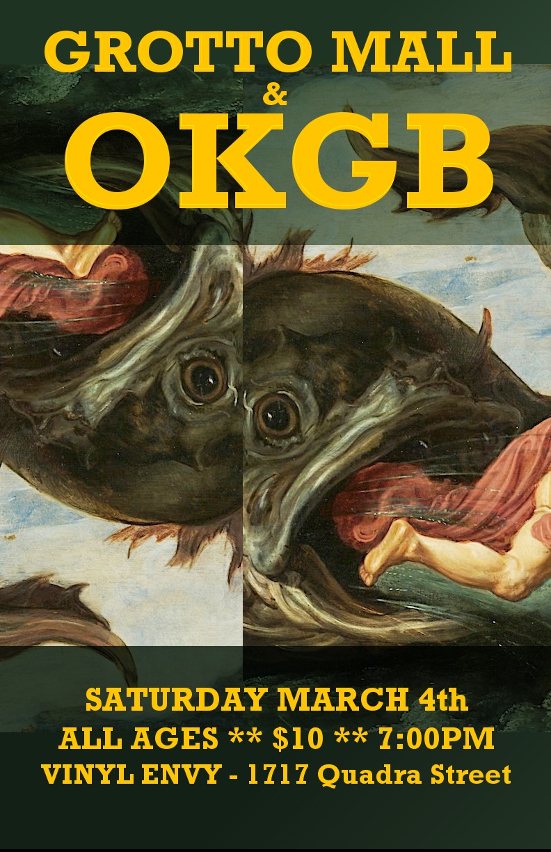 Grotto Mall, The OKGB @ Vinyl Envy Mar 4 2017 - Jun 4th @ Vinyl Envy