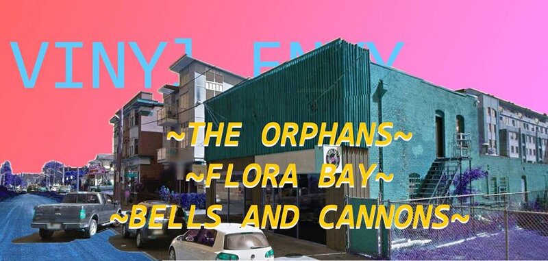 The Orphans (Victoria), Flora Bay, Bells & Cannons @ 1717 Quadra Street Jul 9 2016 - May 7th @ 1717 Quadra Street