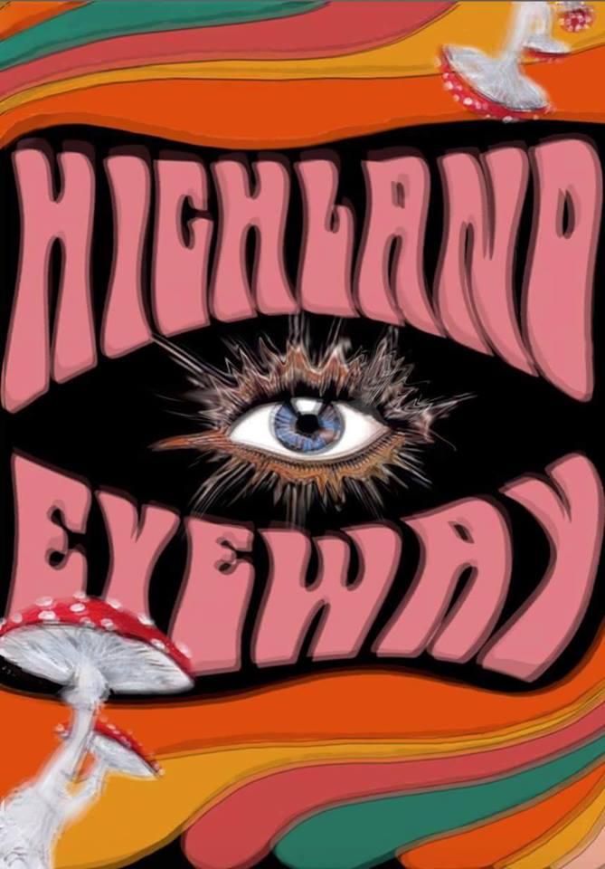 Garage Psychedelia at Wheelies: Highland Eyeway, Guests @ Wheelies Motorcyles Aug 13 2016 - Jun 13th @ Wheelies Motorcyles