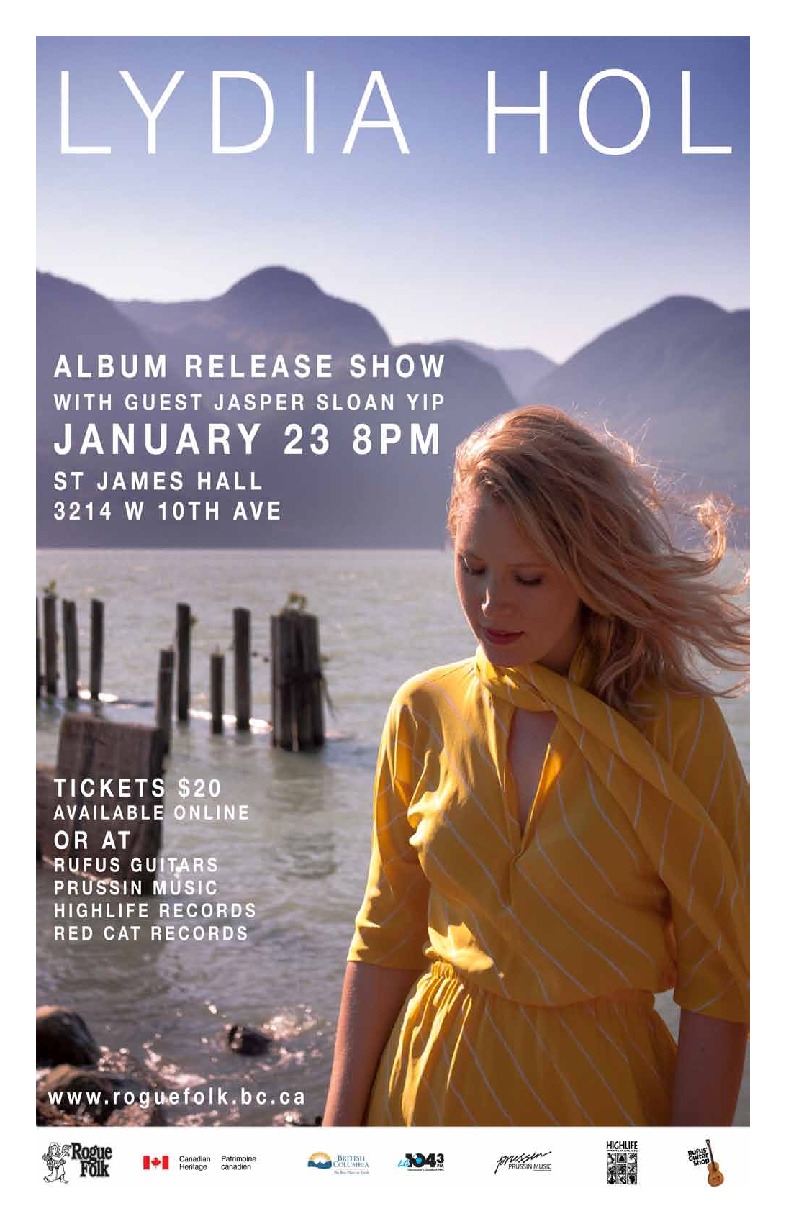 Lydia Hol, Jasper Sloan Yip @ St. James Community Hall Jan 23 2016 - May 6th @ St. James Community Hall