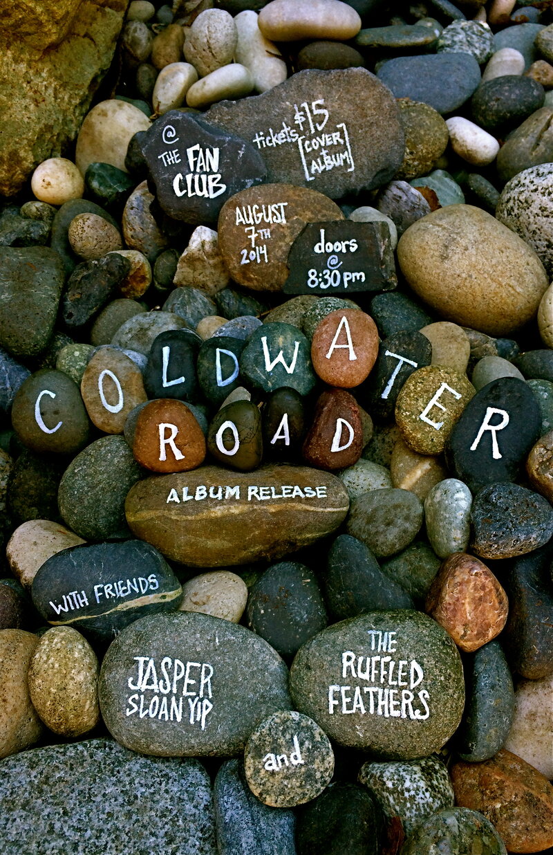 Coldwater Road, The Ruffled Feathers, Jasper Sloan Yip @ Vancouver FanClub Aug 7 2014 - May 6th @ Vancouver FanClub