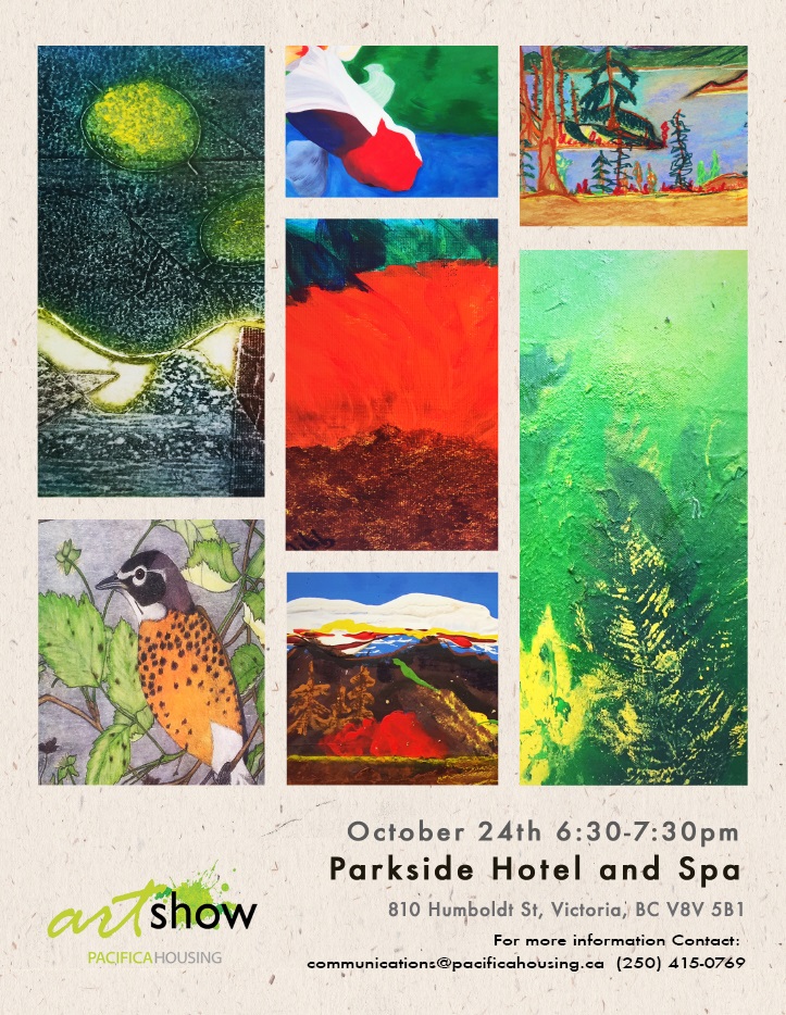 Pacifica Housing Art Show @ The Parkside Hotel & Spa Oct 24 2017 - Jun 6th @ The Parkside Hotel & Spa