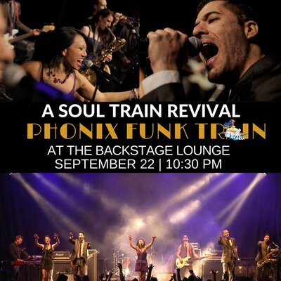 Live Soul Music Party: The Phonix @ Backstage Lounge Sep 22 2016 - May 12th @ Backstage Lounge