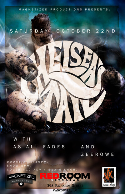 Chelsea's Tail, As All Fades, ZeeRowe @ The Red Room Oct 22 2016 - May 6th @ The Red Room
