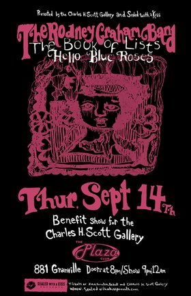 Rodney Graham, The Book of Lists, Hello Blue Roses @ Plaza Club Sep 14 2006 - May 8th @ Plaza Club