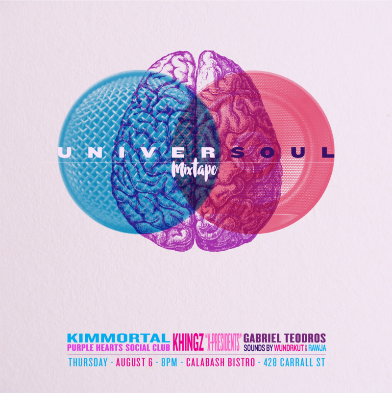 UNIVERSOUL MIXTAPE @ Calabash Bistro Aug 6 2015 - May 7th @ Calabash Bistro