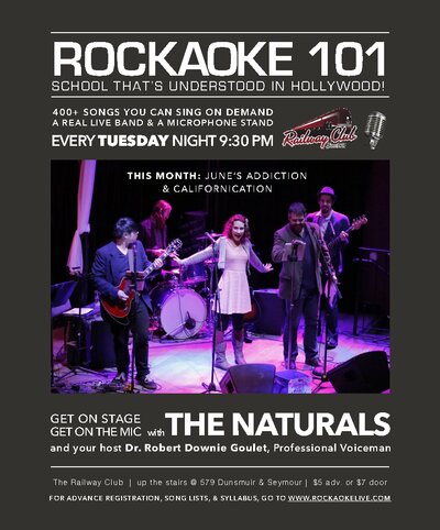 Sing With The Band: Dark Side of the June pt. 3: The Naturals @ Railway Club Jun 16 2015 - May 6th @ Railway Club