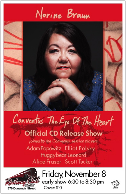 Norine Braun, Adam Popowitz, Elliot Polsky, Huggybear Leonard, Alice Fraser, Scott Tucker @ Railway Club Nov 8 2013 - May 6th @ Railway Club