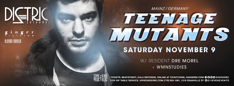 Teenage Mutants , Dre Morel, WMNSTUDIES @ Ginger 62 Nov 9 2013 - May 8th @ Ginger 62