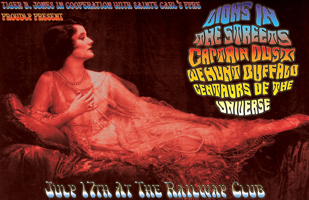 ROCK N' ROLL & BOOGIE ROCK!: Lions In The Street, Captain Dust, We Hunt Buffalo, Centaurs of the Universe @ Railway Club Jul 17 2010 - May 6th @ Railway Club