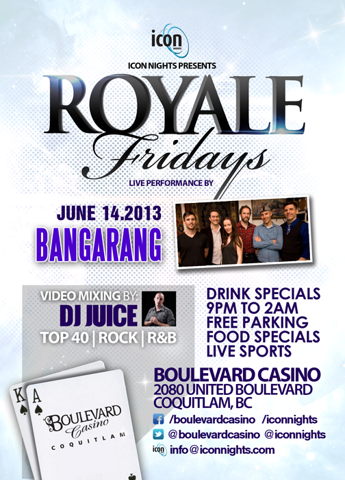 Bangarang @ Boulevard Casino (Harley-Davidson Stage) - Jun 14, 2013