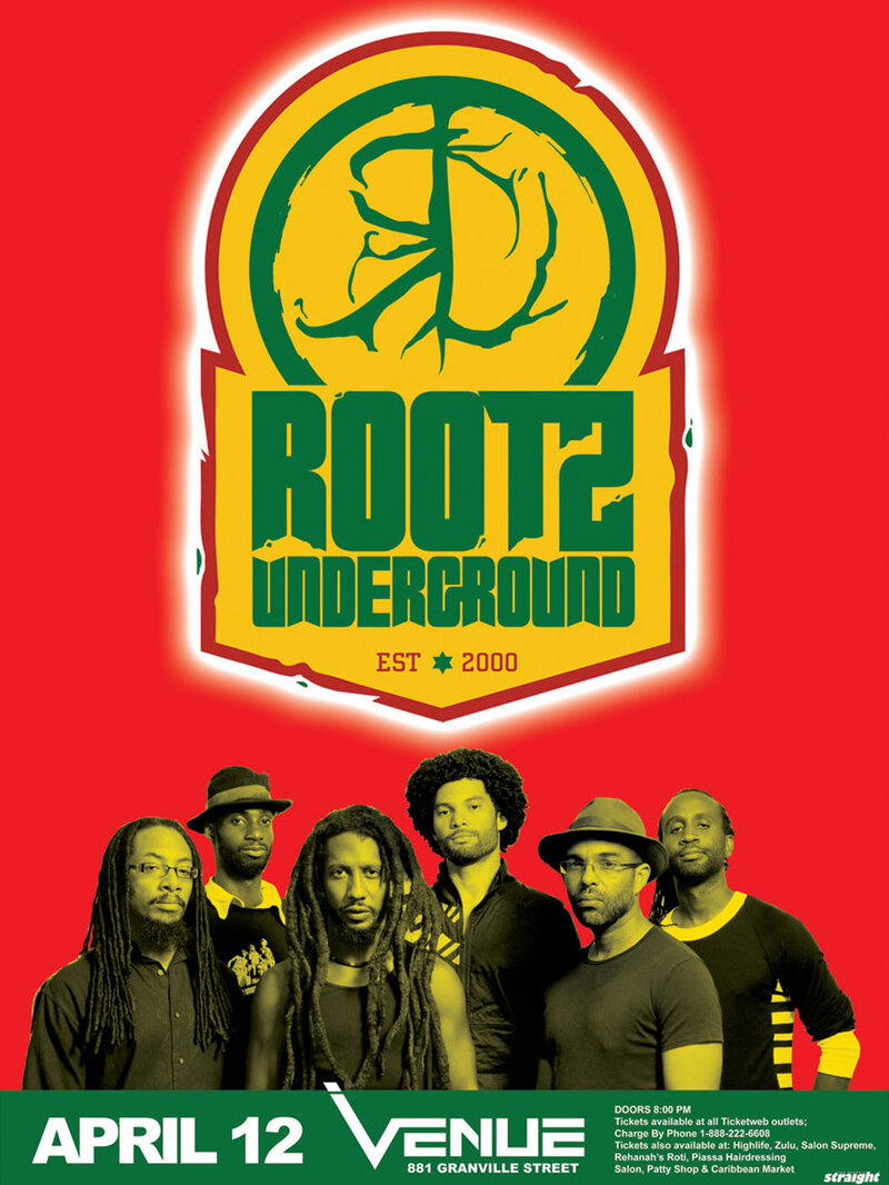 ROOTZ UNDERGROUND @ Venue Apr 12 2012 - May 11th @ Venue