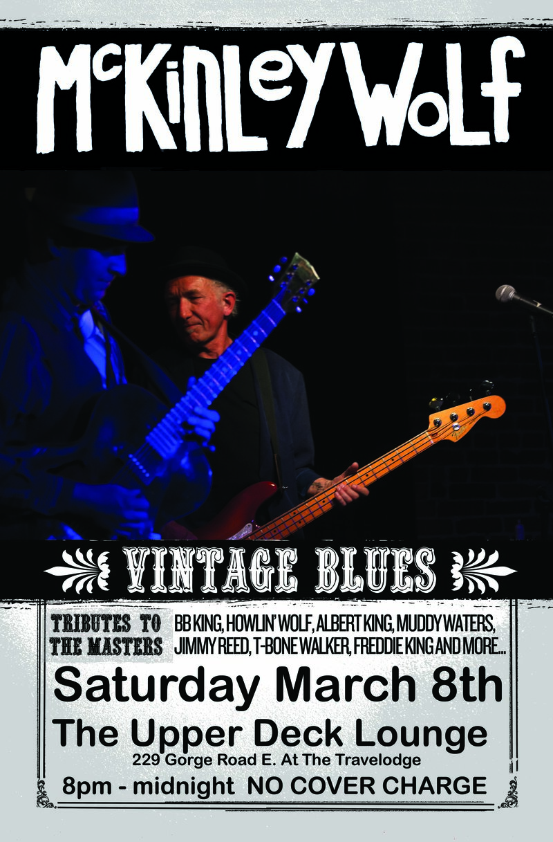 McKinley Wolf @ Upper Deck (in the Gorge Travelodge) Mar 8 2014 - Jun 8th @ Upper Deck (in the Gorge Travelodge)