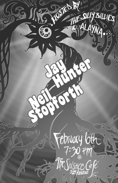Jay Hunter, Neil Stopforth @ The Solstice Cafe & Lounge Feb 6 2010 - Jun 11th @ The Solstice Cafe & Lounge