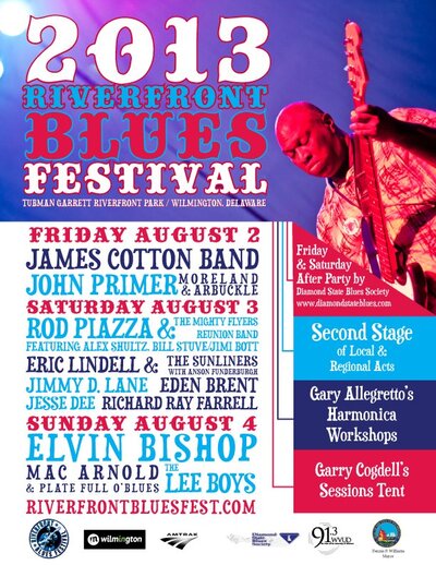 Jimmy D. Lane @ Riverfront Blues Festival Aug 3 2013 - Jun 17th @ Riverfront Blues Festival