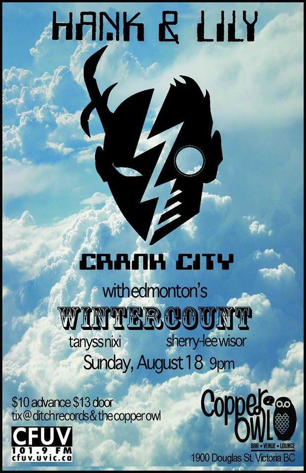 Hank Pine & Lily Fawn, Wintercount @ Copper Owl Aug 18 2013 - May 9th @ Copper Owl