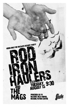 Heidi's Bike For Wildlife Kickoff!!!: Rod Iron Haulers, the MAGS @ Lucky Bar Aug 15 2006 - May 5th @ Lucky Bar